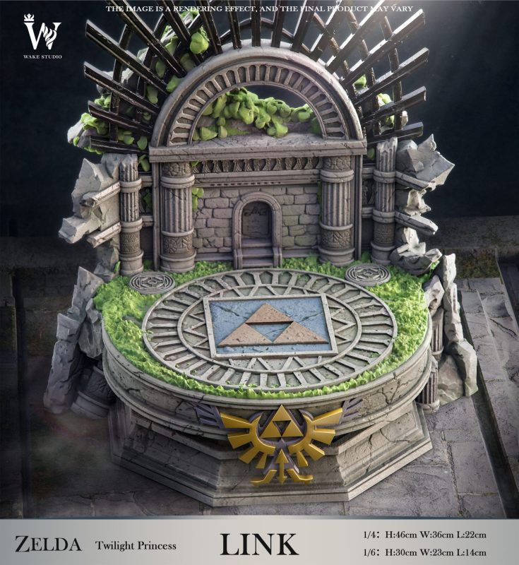 【Pre-order】The Legend of Zelda Twilight Link GK Resin Statue 1/4 & 1/6 Scale Wake Studio