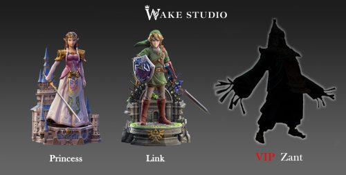 【Pre-order】The Legend of Zelda Twilight Link GK Resin Statue 1/4 & 1/6 Scale Wake Studio
