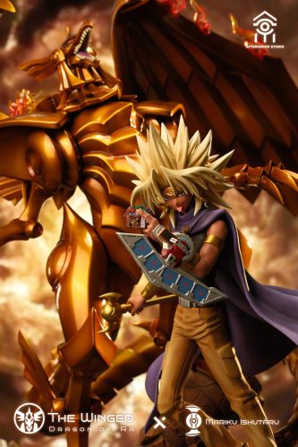 【Pre-order】Yu Gi Oh Marik Ishtar & Winged Dragon GK Resin Statue Aftershock Studio