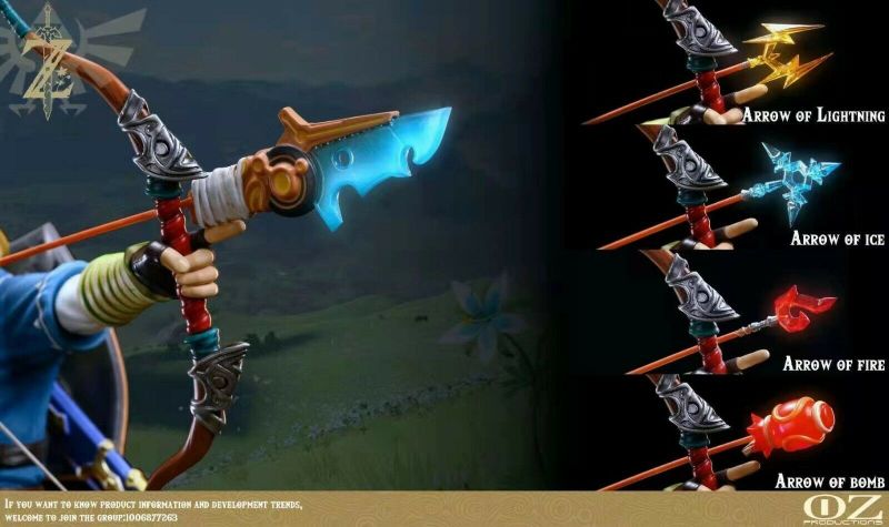 【In stock】Legend of Zelda Link master version Resin GK Statue 1/5 Scale OZ Studio