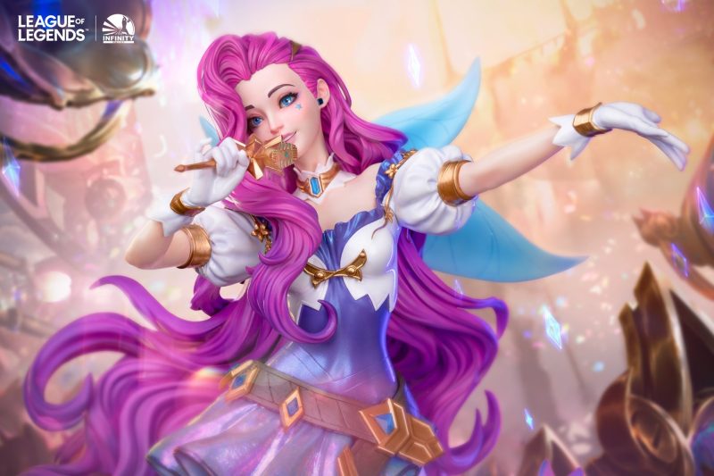 【Pre-order】Infinity Studio x League of Legends 1/4 Scale The Starry Eyed Songstress Seraphine Licensed Statue