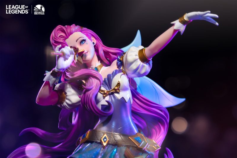 【Pre-order】Infinity Studio x League of Legends 1/4 Scale The Starry Eyed Songstress Seraphine Licensed Statue