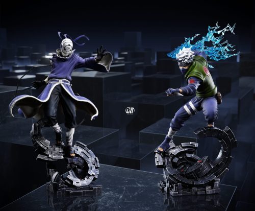 【Pre-order】Kakashi & Obito GK Resin Statue 1/6 Scale CW Studio