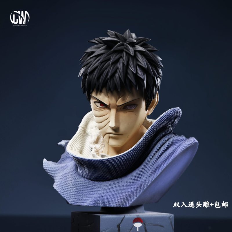 【Pre-order】Kakashi & Obito GK Resin Statue 1/6 Scale CW Studio