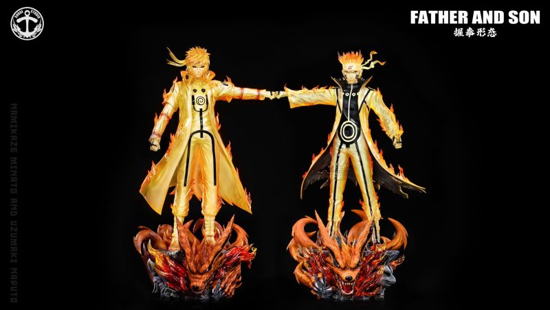 【Pre-order】Naruto & Minato GK Resin Statue 1/4 &1/6 Scale Surge Studio
