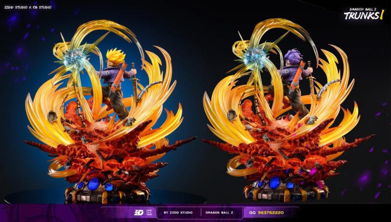 【Pre-order】Dragon Ball Z Collections Trunks Resin GK Statue ZZDD x CB Studio