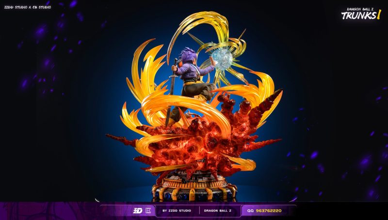 【Pre-order】Dragon Ball Z Collections Trunks Resin GK Statue ZZDD x CB Studio