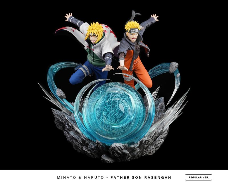 【Pre-order】Minato & Naruto Resin Statue Chikara Studio