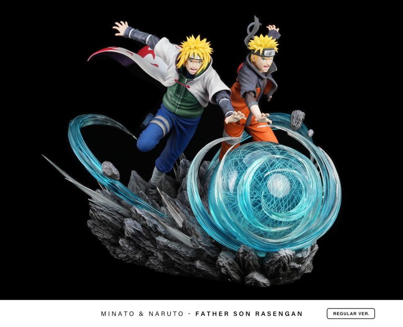 【Pre-order】Minato & Naruto Resin Statue Chikara Studio