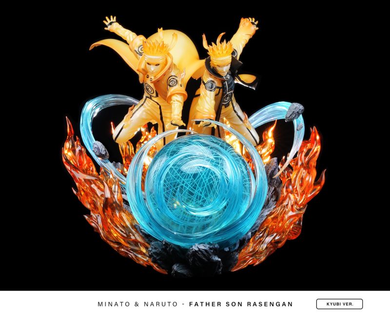 【Pre-order】Minato & Naruto Resin Statue Chikara Studio