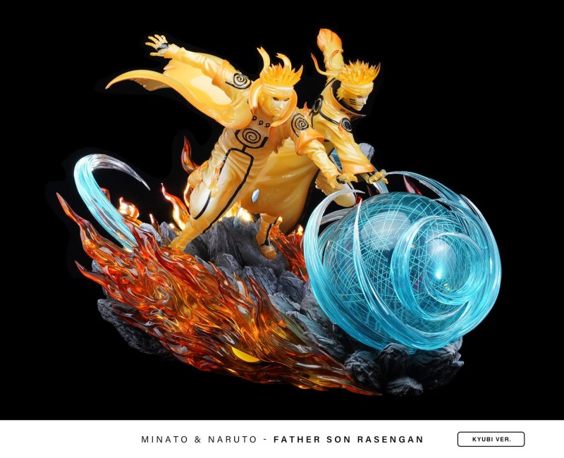【Pre-order】Minato & Naruto Resin Statue Chikara Studio