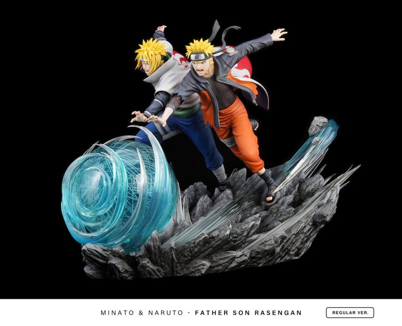 【Pre-order】Minato & Naruto Resin Statue Chikara Studio
