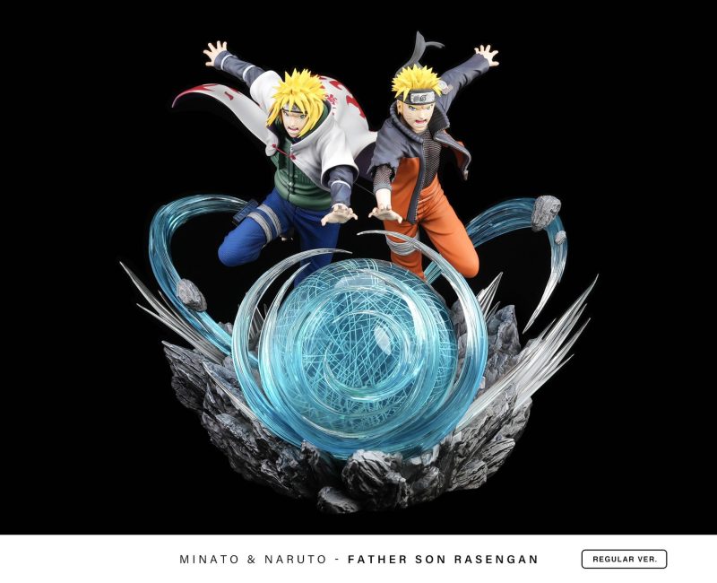 【Pre-order】Minato & Naruto Resin Statue Chikara Studio