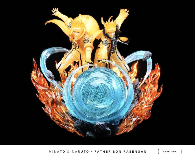 【Pre-order】Minato & Naruto Resin Statue Chikara Studio