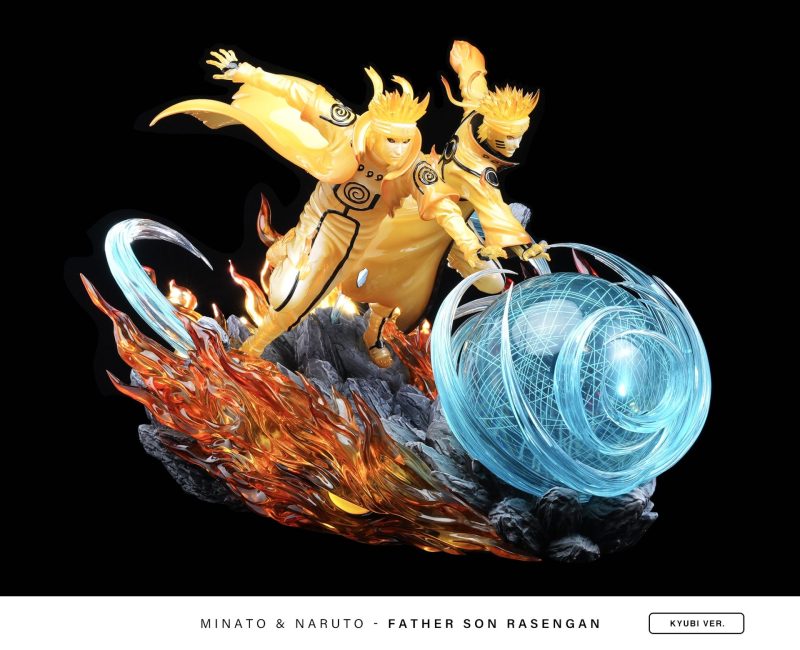 【Pre-order】Minato & Naruto Resin Statue Chikara Studio