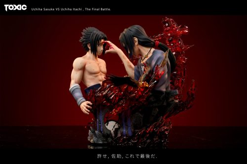 【Pre-order】Naruto Bust Series #1 Uchiha Sasuke vs Uchiha Itachi Resin Statue 1/6 & 1/1 Scale Toxic Studio