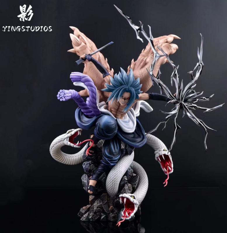 【Pre-order】Naruto Cursed Seal of Heaven Uchiha Sasuke Resin Statue 1/7 & 1/9 Scale YING Studio