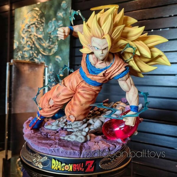 【In stock】Super Saiyan 3 Goku GK Resin Statue 1/6 Scale KRC Studio