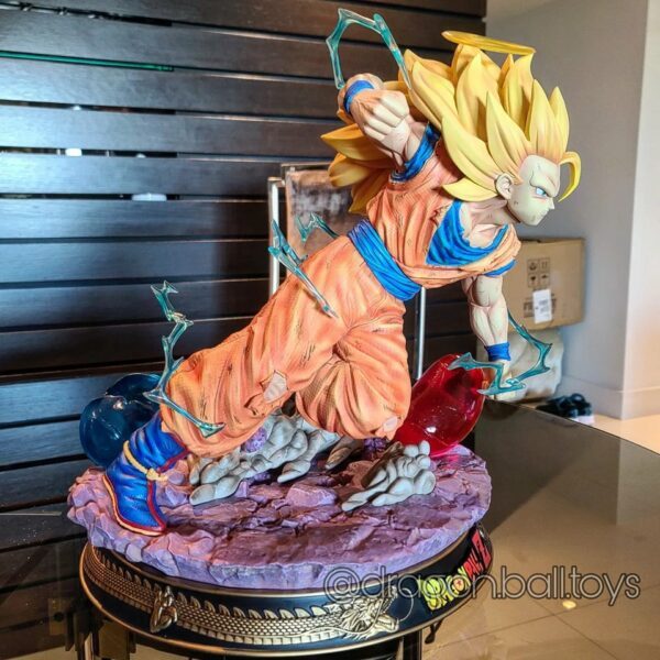 【In stock】Super Saiyan 3 Goku GK Resin Statue 1/6 Scale KRC Studio