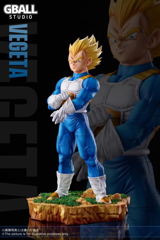 【Pre-order】Dragon Ball Z Vegeta GK Resin Statue 1/6 & 1/4 Scale GBALL Studio