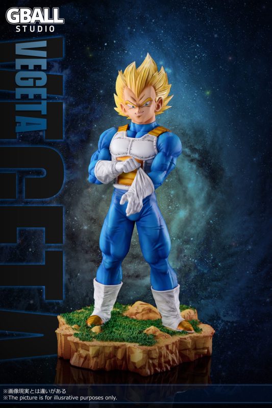 【Pre-order】Dragon Ball Z Vegeta GK Resin Statue 1/6 & 1/4 Scale GBALL Studio