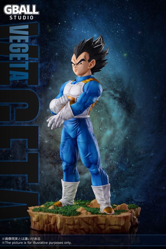 【Pre-order】Dragon Ball Z Vegeta GK Resin Statue 1/6 & 1/4 Scale GBALL Studio