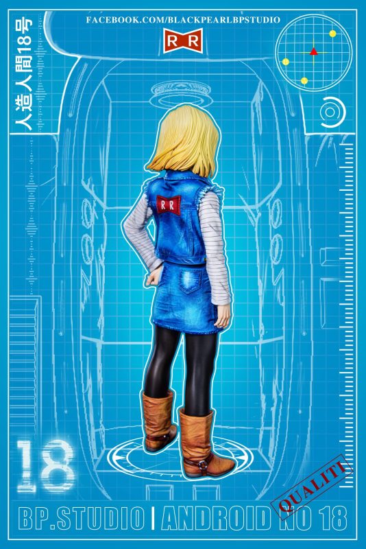 【Pre-order】Dragon Ball Z Android 18 GK Resin Statue 1/6 & 1/4 Scale BP Studio