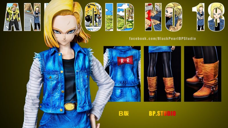 【Pre-order】Dragon Ball Z Android 18 GK Resin Statue 1/6 & 1/4 Scale BP Studio