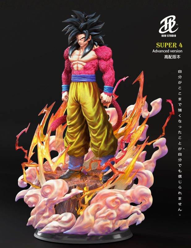 【Pre-order】Dragon Ball Z SSJ4 Goku GK Resin Statue 1/6 & 1/4 Scale Buu Studio
