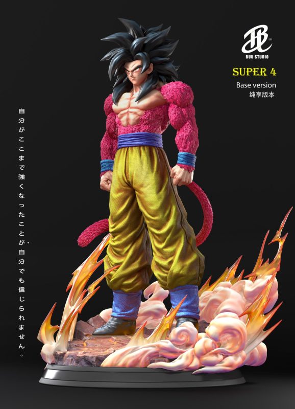 【Pre-order】Dragon Ball Z SSJ4 Goku GK Resin Statue 1/6 & 1/4 Scale Buu Studio