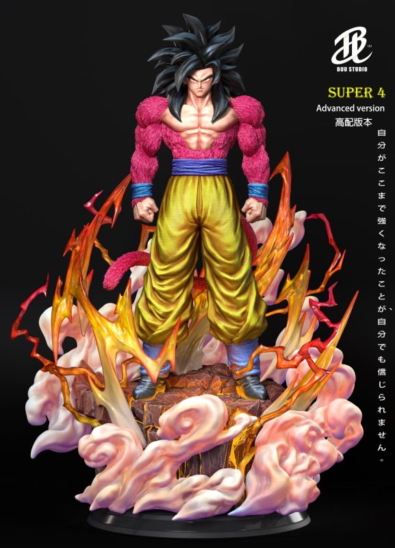 【Pre-order】Dragon Ball Z SSJ4 Goku GK Resin Statue 1/6 & 1/4 Scale Buu Studio