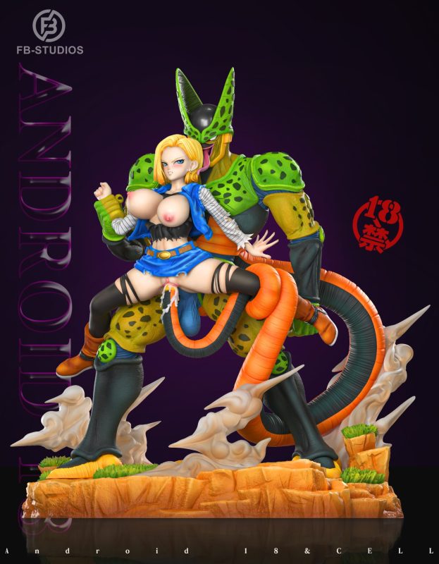 【Pre-order】Dragon Ball Z Android 18 vs Cell GK Resin Statue FB Studio