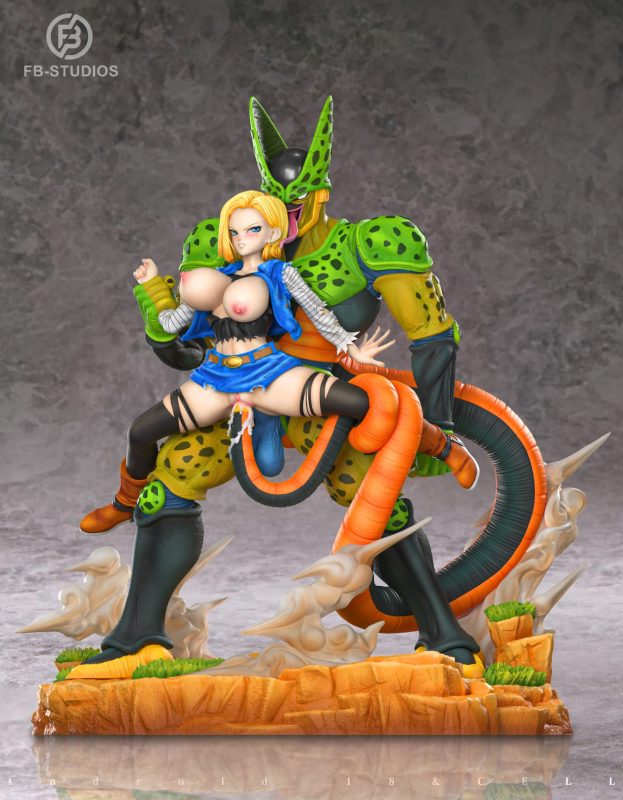 【Pre-order】Dragon Ball Z Android 18 vs Cell GK Resin Statue FB Studio