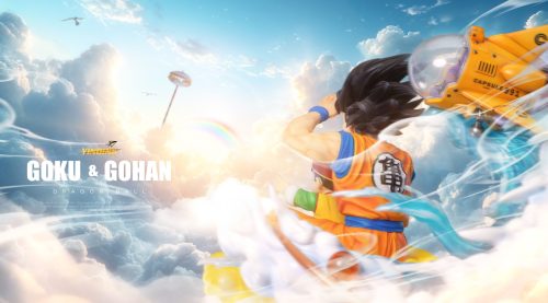 【Pre-order】Dragon Ball Z Nimbus Goku GK Resin Statue Engine Studio