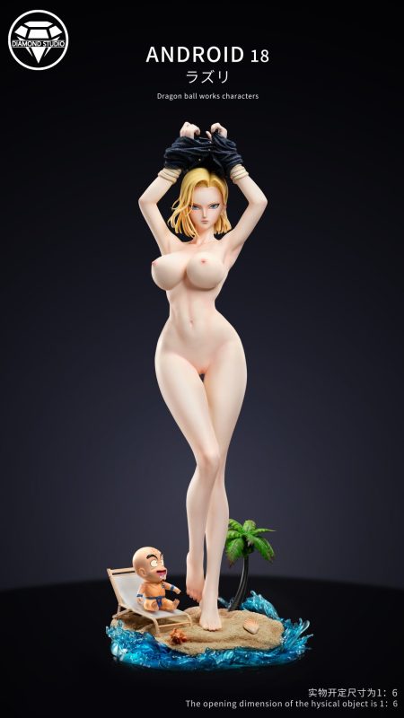 【Pre-order】Dragon Ball Z Android 18 GK Resin Statue 1/6 Scale Diamond Studio