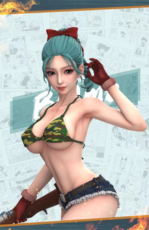 【Pre-order】Bulma GK Resin Statue Hero  1/6 & 1/4 Scale Belief X Hunter Fan Studio