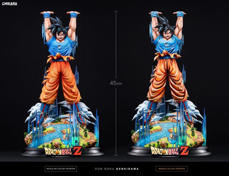 【Pre-order】Dragon Ball Z Son Goku death blow Spirit Bomb GK Resin Statue 1/6 Scale CHIKARA Studio