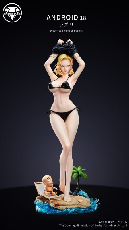 【Pre-order】Dragon Ball Z Android 18 GK Resin Statue 1/6 Scale Diamond Studio