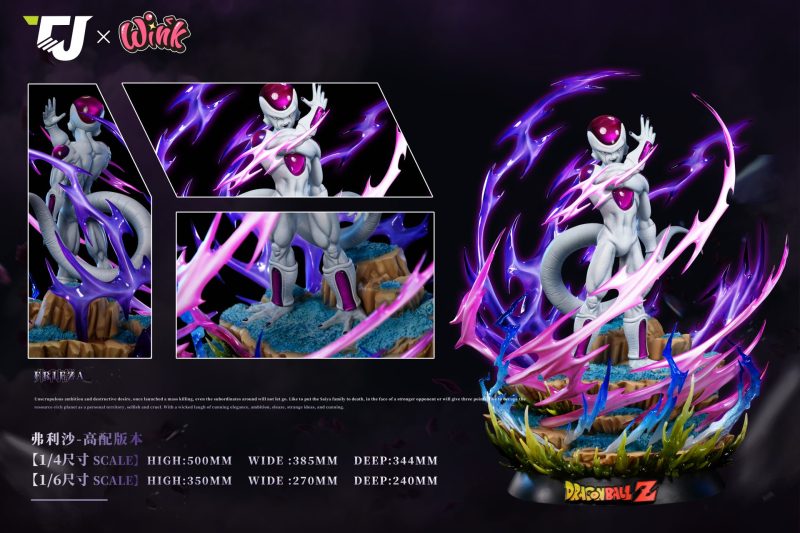 【Pre-order】TJ Studio & Wink Studio 1/6 & 1/4 Scale DBZ Frieza Four Forms GK Resin Statue