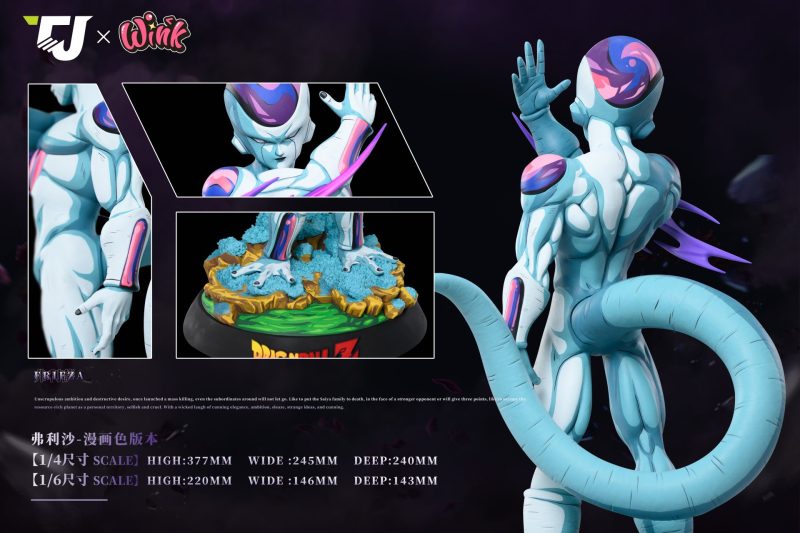 【Pre-order】TJ Studio & Wink Studio 1/6 & 1/4 Scale DBZ Frieza Four Forms GK Resin Statue