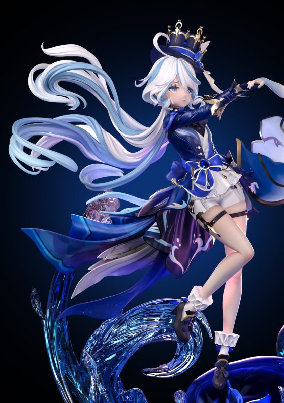 【Pre-order】Genshin Impact Furina/Focalors GK Resin Statue 1/6 Scale Hakimi Studio