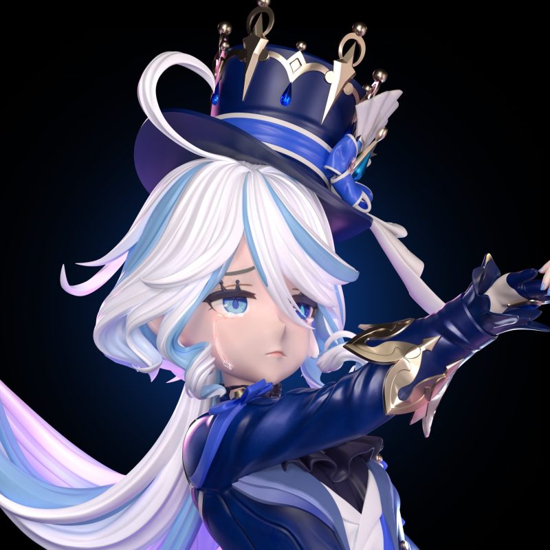 【Pre-order】Genshin Impact Furina/Focalors GK Resin Statue 1/6 Scale Hakimi Studio