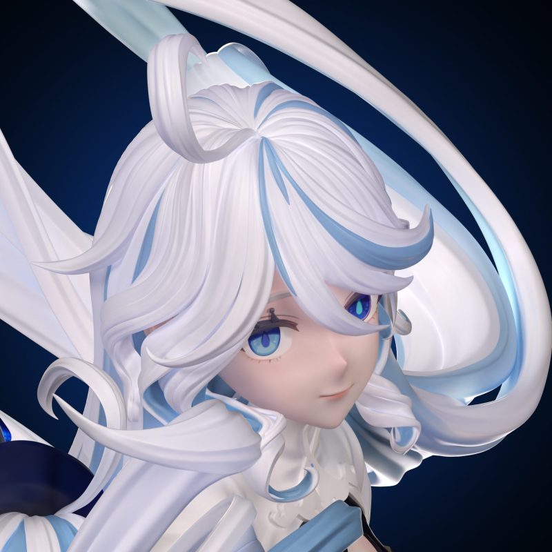 【Pre-order】Genshin Impact Furina/Focalors GK Resin Statue 1/6 Scale Hakimi Studio