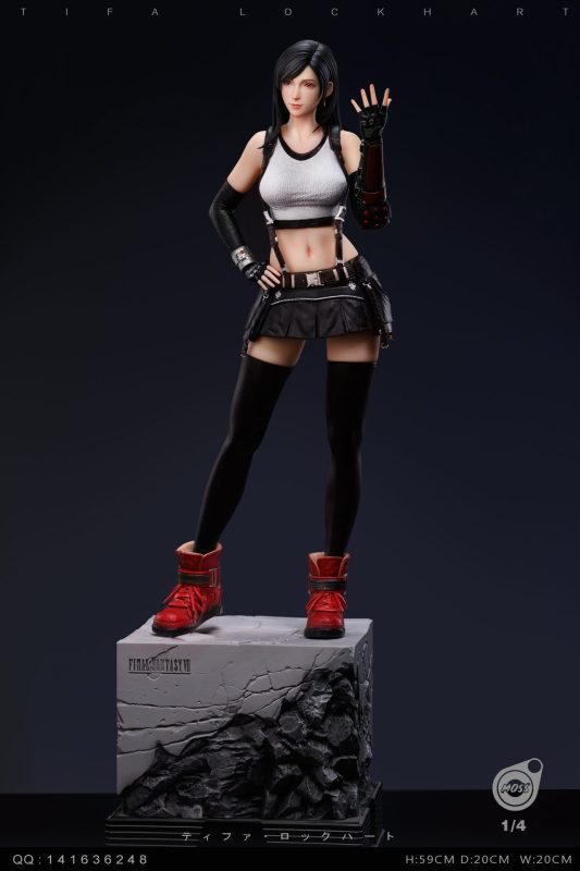 【Pre-order】Final Fantasy 1/4 Scale Tifa Lockhart GK Resin Statue Moss Studio