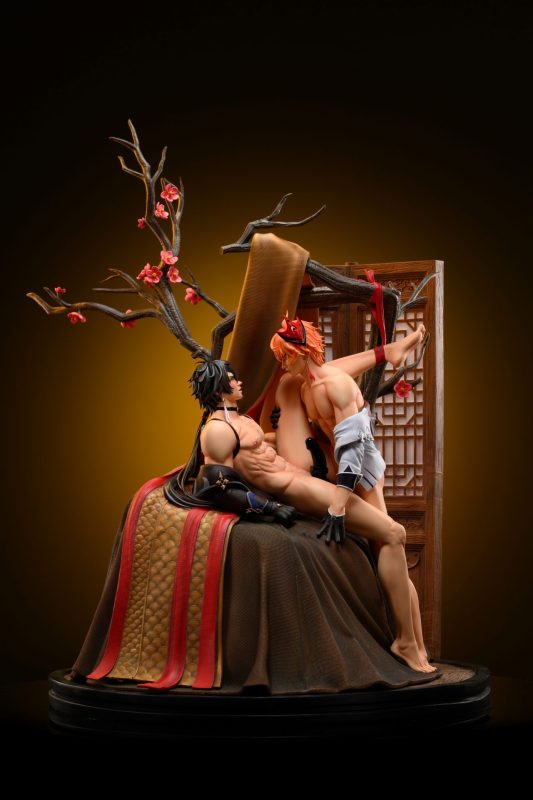 【Pre-order】Genshin Impact Zhongli & Childe GK Resin Statue 1/4 Scale POWER-STUDIO