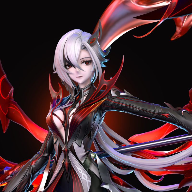 【Pre-order】Genshin Impact Arlecchino GK Resin Statue 1/6 Scale Hakimi Studio