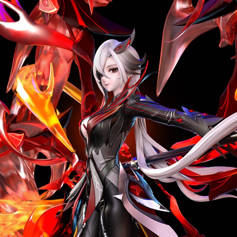 【Pre-order】Genshin Impact Arlecchino GK Resin Statue 1/6 Scale Hakimi Studio