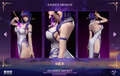 【Pre-order】Raiden Shogun Beelzebub ver AB GK Resin Statue 1/4 Scale Black Pearl Studio