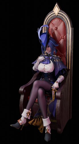 【Pre-order】Genshin Impact Clorinde GK Resin Statue 1/6 Scale MIYIN Studio