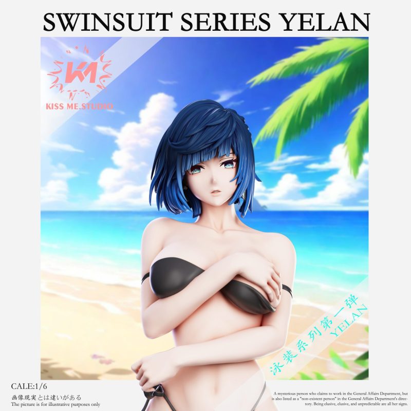 【Pre-order】Genshin Impact Swimwear Series Yelan GK Resin Statue 1/7 Scale KISS ME Studio